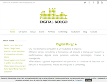 Tablet Screenshot of digitalborgo.com